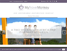 Tablet Screenshot of my-travelmonkey.com